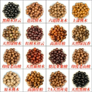 天然崖柏散珠黑檀木手串六道木库克木质圆珠子菩提绿檀木手链配珠