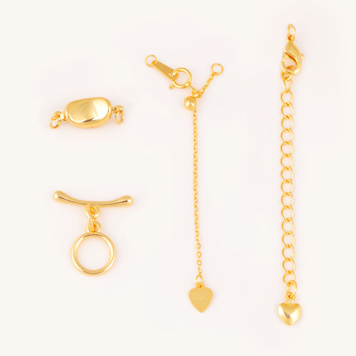 元宝扣头穿珍珠项链手链专用线