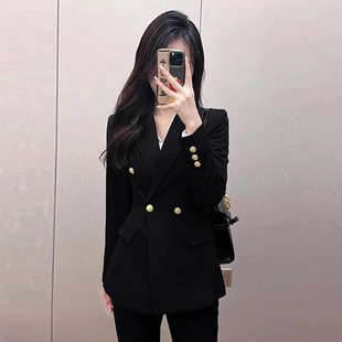 职业装西装套装女春秋工作职场正装面试西服外套修身气质工作服