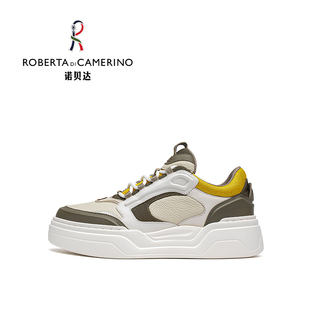 厚底增高青年板鞋 意大利诺贝达男鞋 子男潮流运动鞋 休闲鞋 百搭 男士