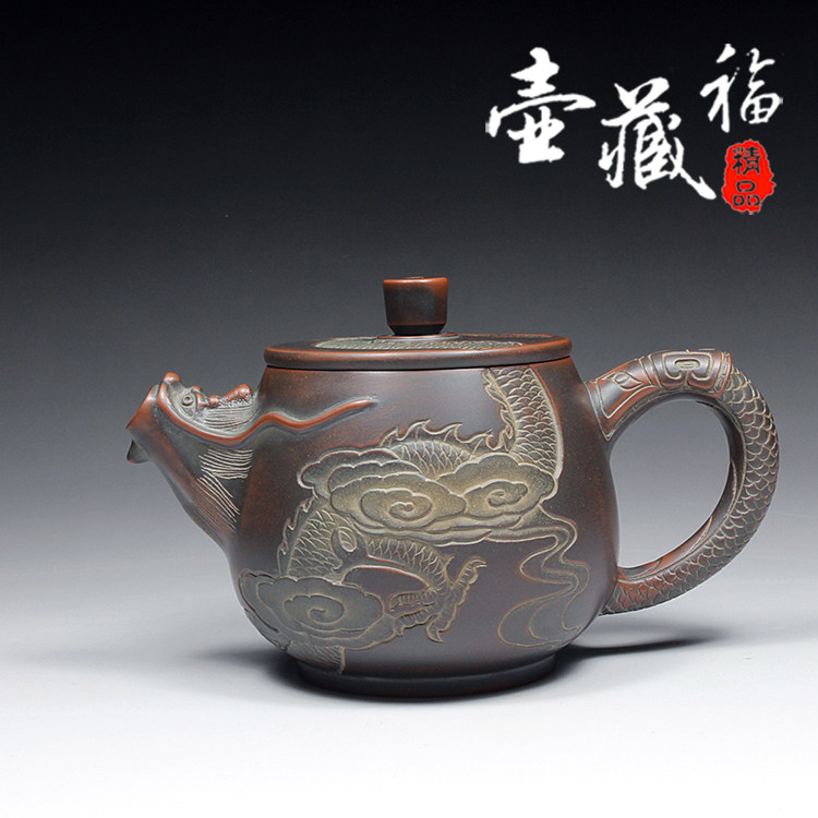 纯手工名家风紫泥广西钦州坭兴陶