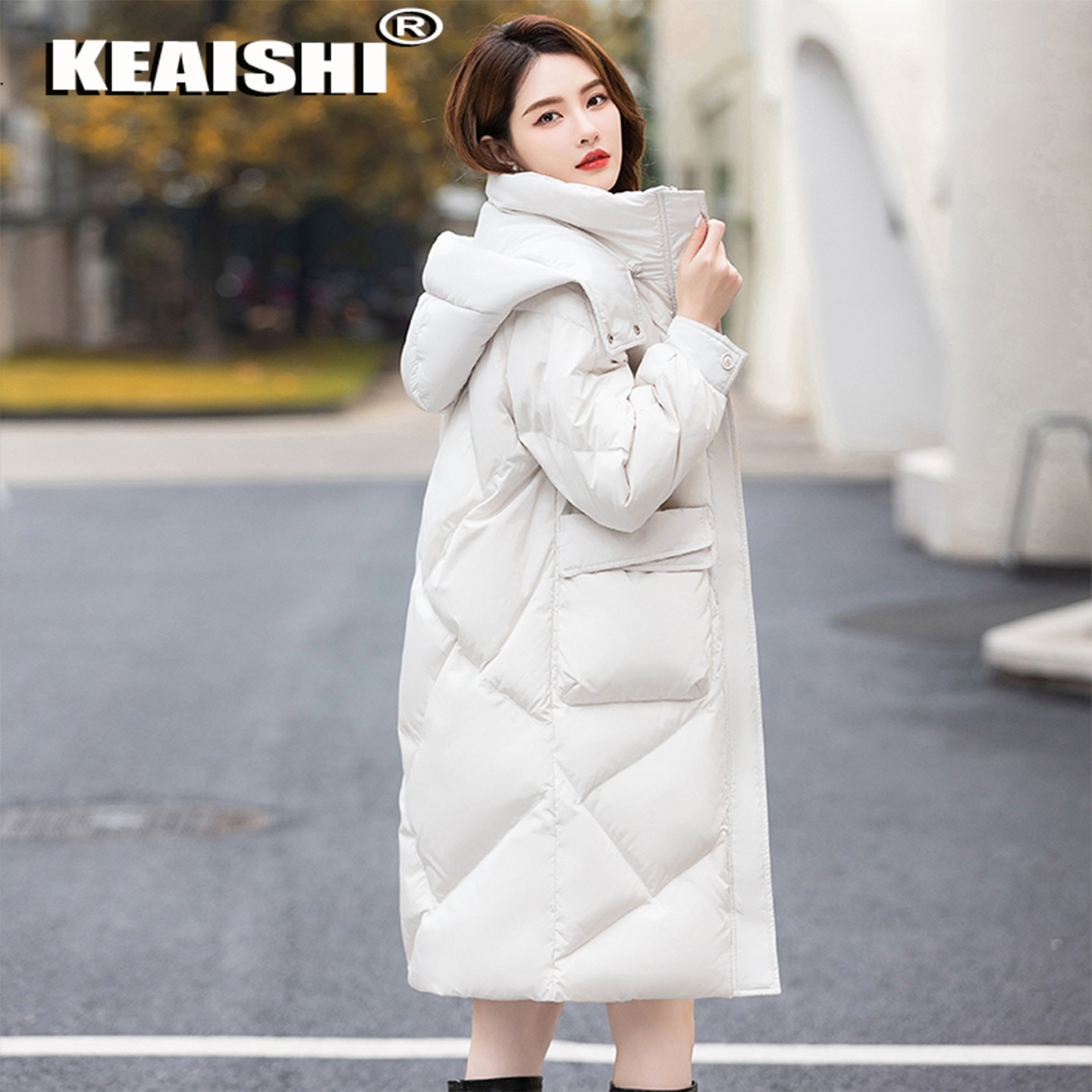 KEAISHI香港轻奢高端品牌羽绒服