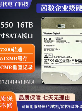 西数16TB企业级硬盘监控专用