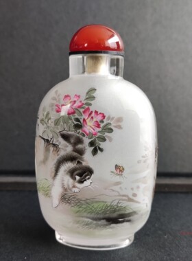 北京翠琦轩内画  北京内画鼻烟壶 猫咪（1#；2#；3#；4#）