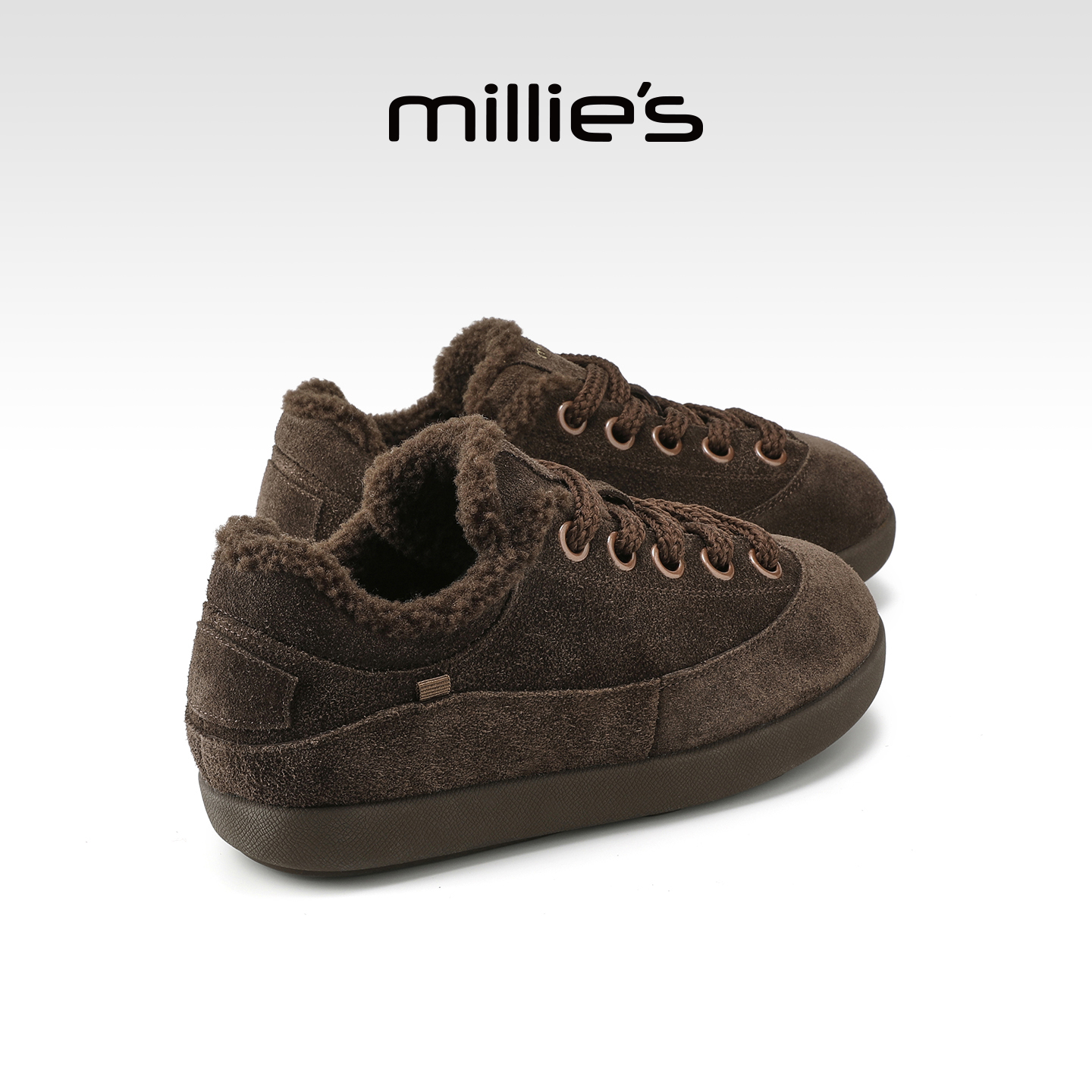 妙丽复古袜套加绒棉鞋