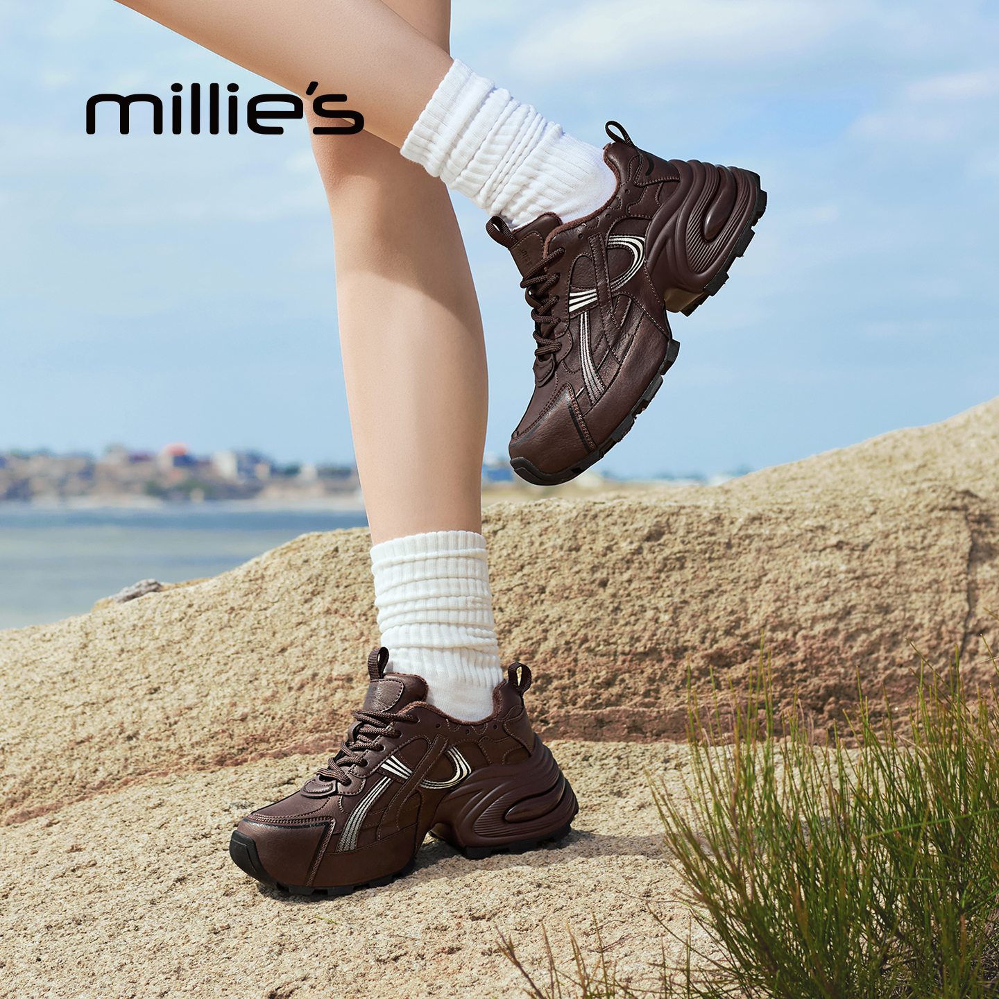 妙丽加绒保暖时尚休闲鞋