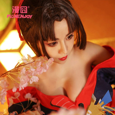 taobao agent [Man] Yinyang Division Mobile Games Demon Knife Special Code Skin Sakura Knife Dance COS fake hair spot