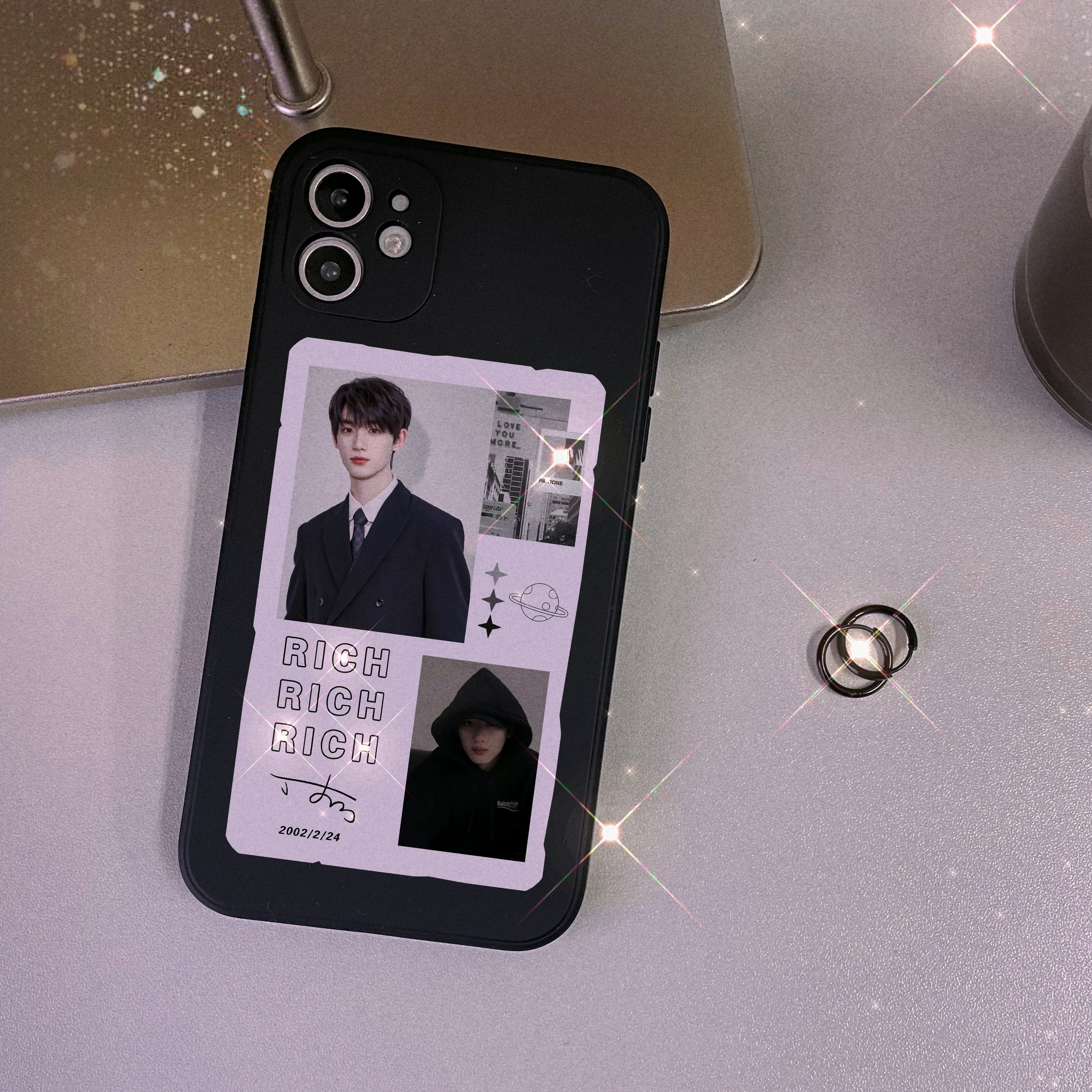 定制丁程鑫手机壳苹果13 iphone12适用华为mate40nova7小米11/10