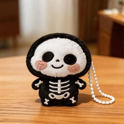白日提灯贺思慕骷髅毛绒挂件