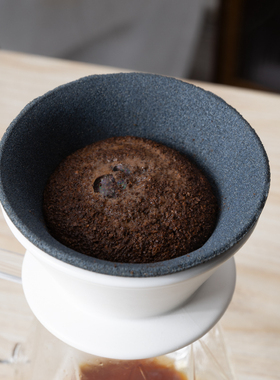 koonan蛋糕滤杯咖啡滤杯陶瓷滤芯免滤纸过滤杯专业手冲咖啡萃取杯