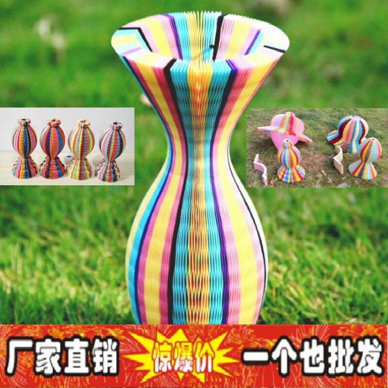 创意百变折叠纸帽子/花瓶帽/创意魔术帽子/旅游景区户外地摊热卖