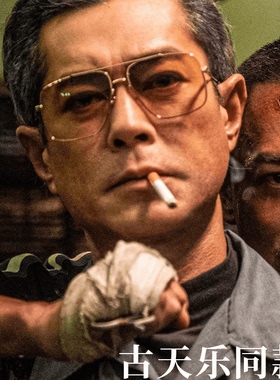 九龙城寨之围城龙卷风古天乐同款落色墨镜男高级感金丝太阳眼镜