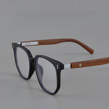 VIPOL超轻tr90木纹腿眼镜框大框复古近视散光变色镜潮流时尚个性