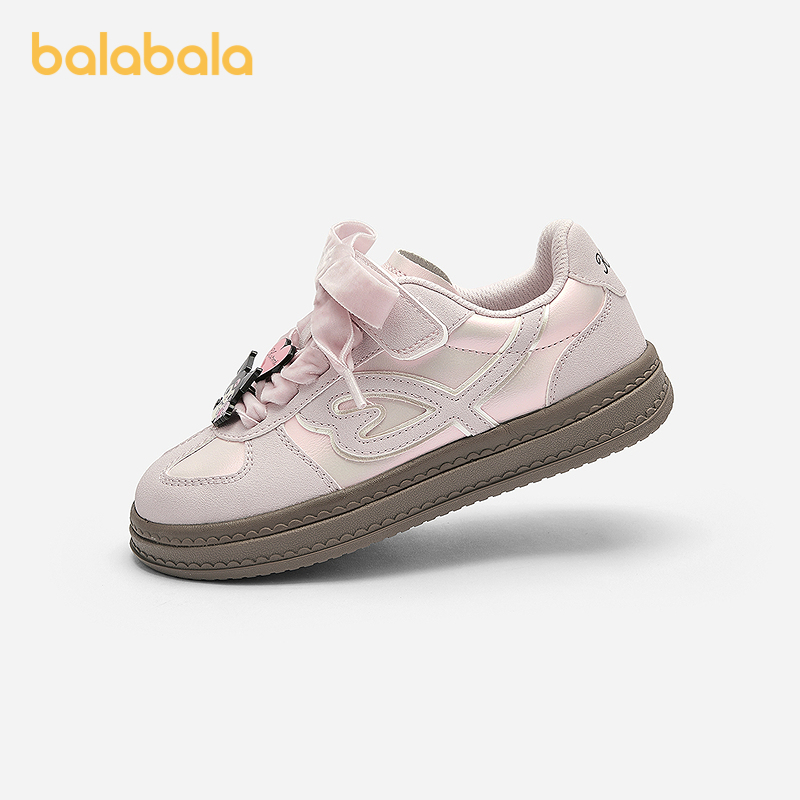 巴拉巴拉板鞋女童德训鞋防滑甜美