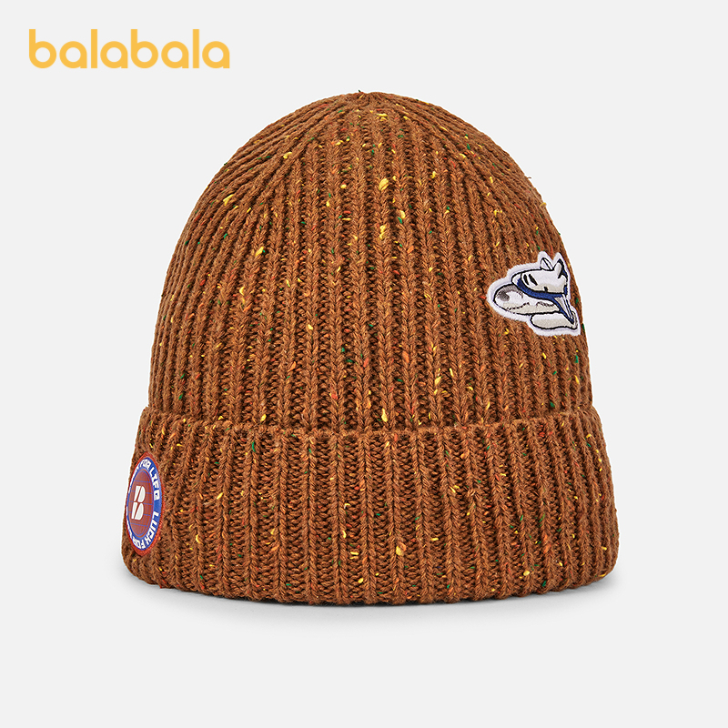 巴拉巴拉儿童帽子男童冬