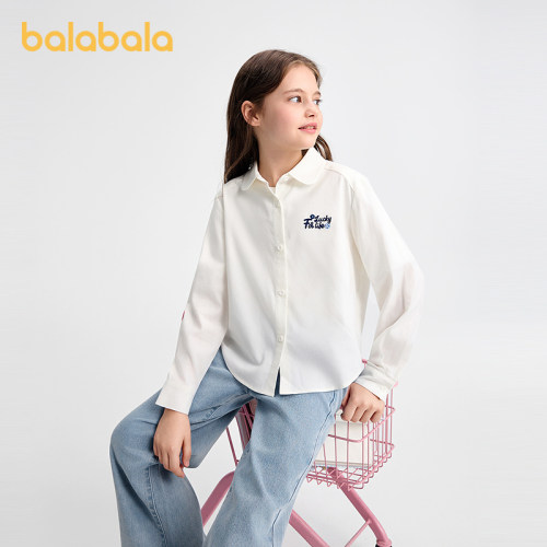 巴拉巴拉balaone衬衫女格子外套