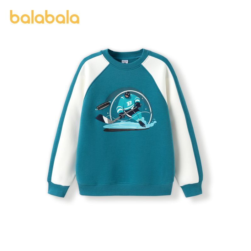 巴拉巴拉长袖卫衣男童圆领上衣