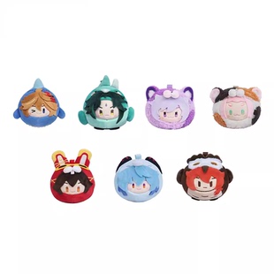 原毛绒团子玩偶迪卢克挂件提瓦特甘雨魈 达达利亚背包