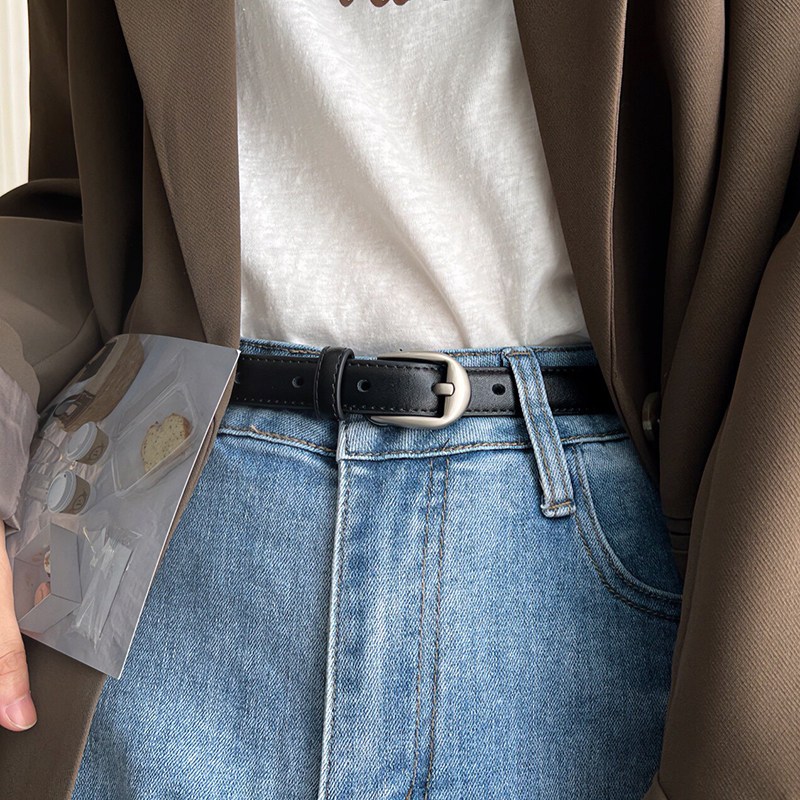 复古风细腰带女黑色PU皮带配牛仔裤装饰高级感百搭裤带细款,服饰配件/皮带/帽子/围巾,腰带/皮带/腰链,淘宝优惠券,粉丝福利购,淘宝优惠卷
