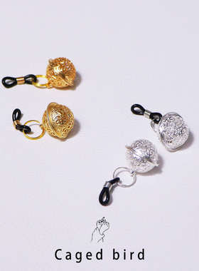 宫铃铃铛弹力夹橡圈可调节松紧易佩戴金色银色红色粉色花瓣