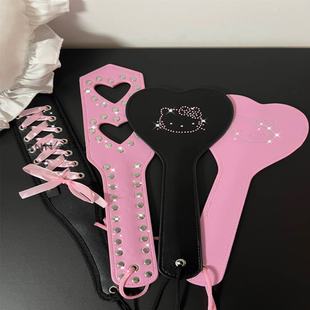 笼中鸟*恋爱吧kitty暴击戒尺女s工具拍子小圈实践工具粉色道具p