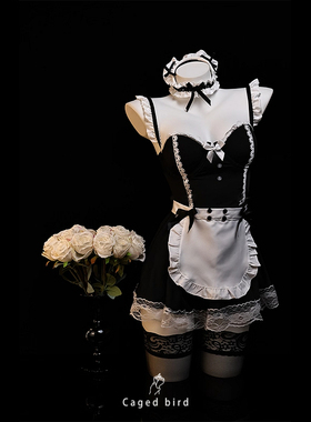 【主人请你吩咐】性感睡裙女仆cos装扮蕾丝服装纯欲风puppy