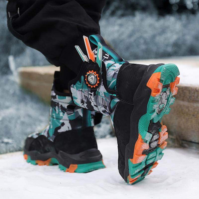 男童棉靴2025新款夏季加绒加厚防滑防水儿童冰爪雪地靴东北大棉鞋,童鞋/婴儿鞋/亲子鞋,雪地靴,淘宝优惠券,粉丝福利购,淘宝优惠卷