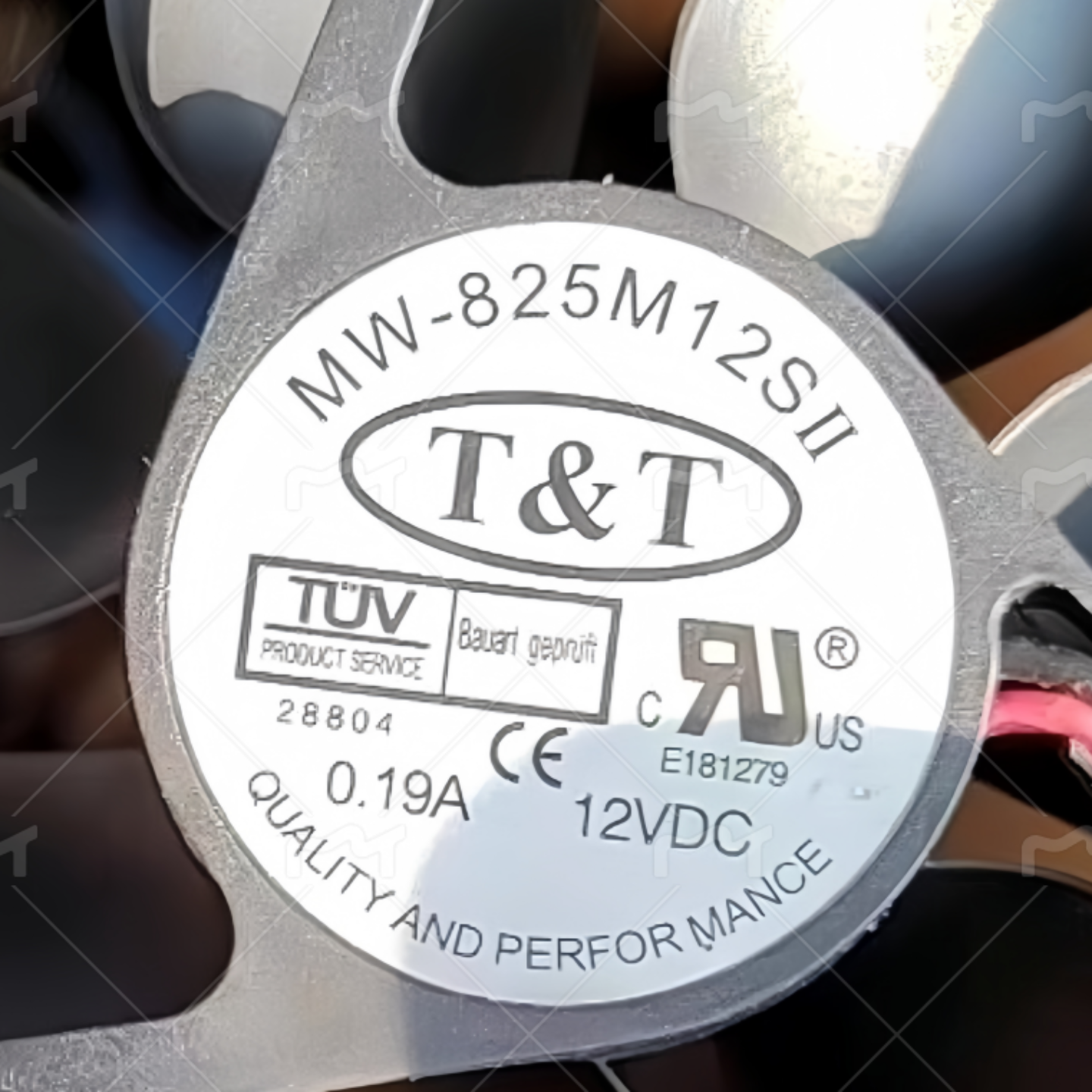 正品 原装 TT MW-825M12S 12V 0.19A 8025 8CM 2线 电源机箱风扇