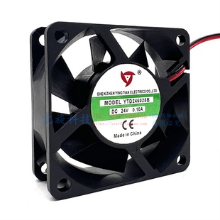 7200RPM DC24V伏0.30A 60cm变频器散热风扇 YTD246025B 全新model