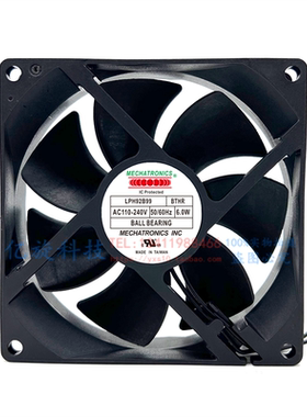 LPH92B99-BTHR 92X25.5 100 ~ 240V 0.060A Mechatronics散热风扇