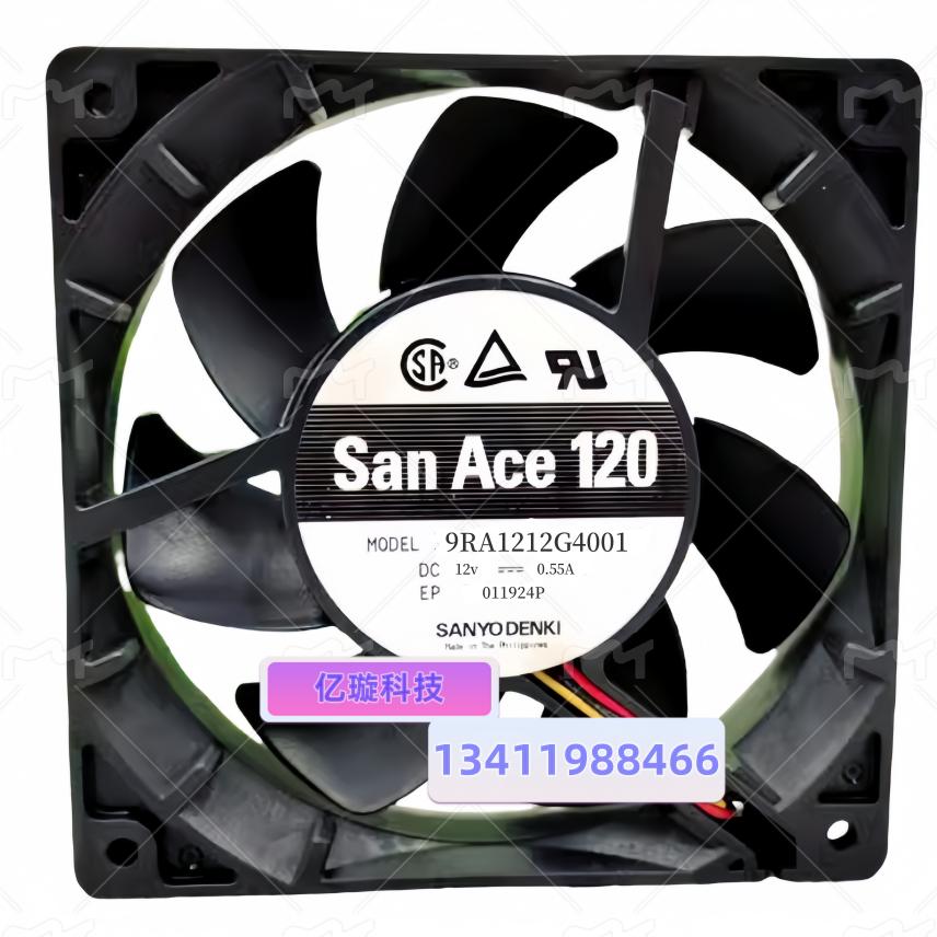 山洋 SanAce120 9G1224H4D01 24V 0.17A 12cm 变频器 散热风扇