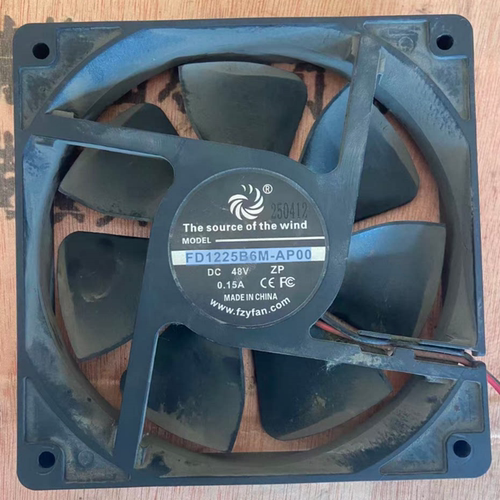 FD1225B6M-AP00 48V  12025 静音大风量电源直流散热风扇电梯专用