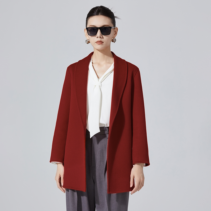 2025秋冬新款双面羊绒大