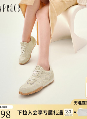 真美诗春秋新款复古水钻运动休闲鞋阿甘鞋德训鞋女68997AM3