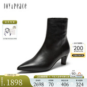 靴短靴女A5236DZ5 贵气羊皮优雅时装 真美诗意大利进口冬季 新款