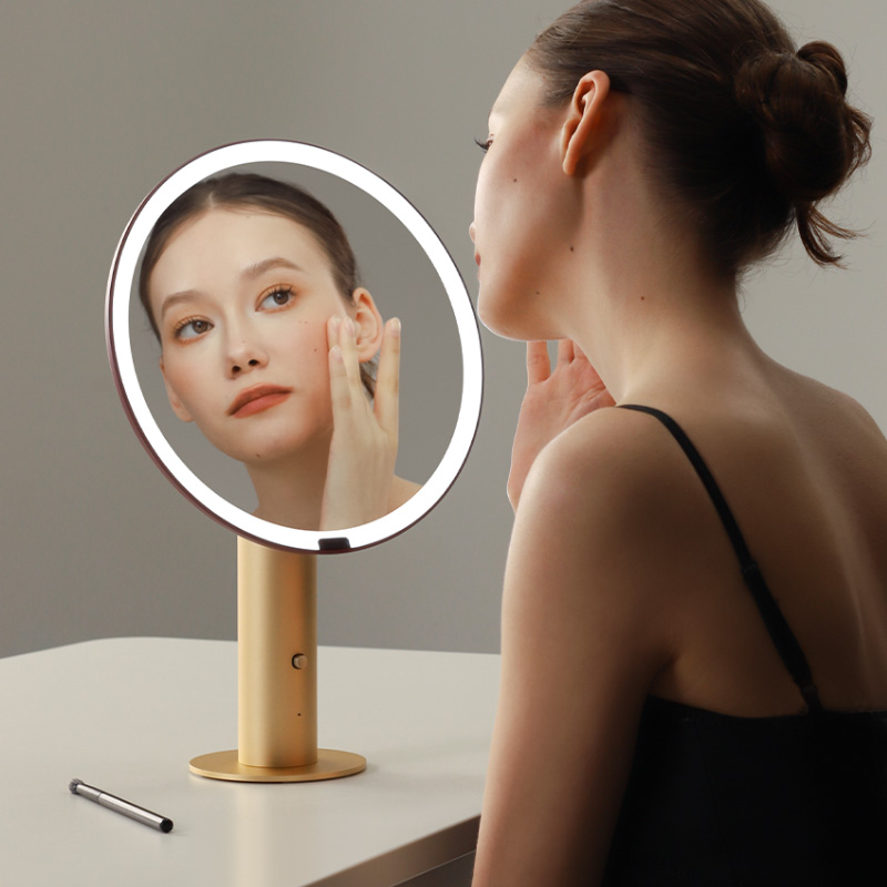 muid智能化妆镜充电高清补光新款