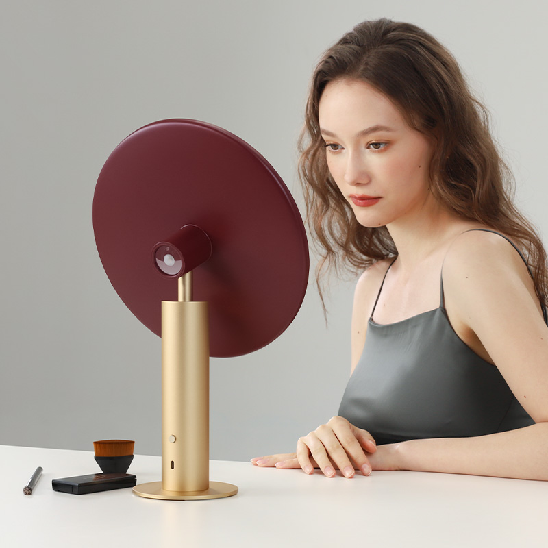 muid化妆镜带灯2024新款智能感应
