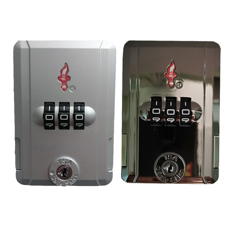 tsa海关锁火炬锁铝框箱锁方形锁拉杆箱配件旅行箱维修锁safeskies