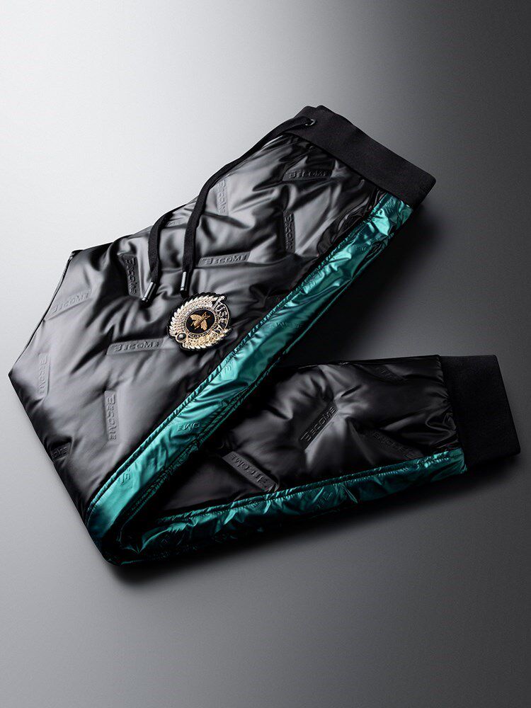 MAROLIO 추위와 따뜻함에도 강하고 일정한 온도가 오래 지속됩니다  남성용 스노우 아우터웨어 바지를 위한 가볍고 고급스러운 품질의 겨울 다운 바지