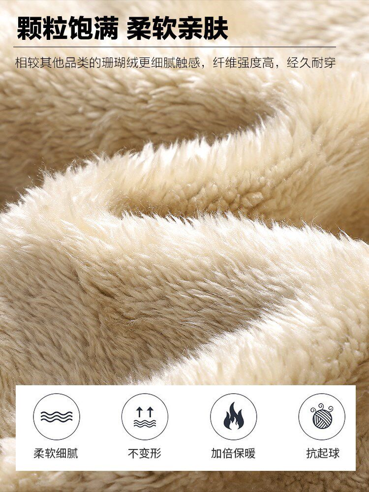 MAROLIO 스타일과 온도가 싱크로  재킷 남성 가을 겨울 캐주얼 벨벳 두꺼운 대형 스탠드 칼라 재킷