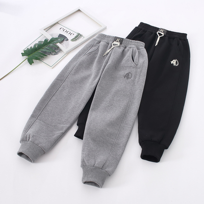 加绒长裤非常小鱼休闲裤