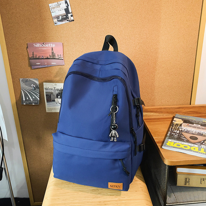 新款大容量商务电脑包男户外休闲学生旅游书包韩版情侣男女双肩包