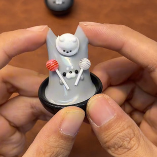 棒棒糖海豹捏捏解压慢回弹水泥感觉超软慢回弹学生减压小鼻嘎玩具