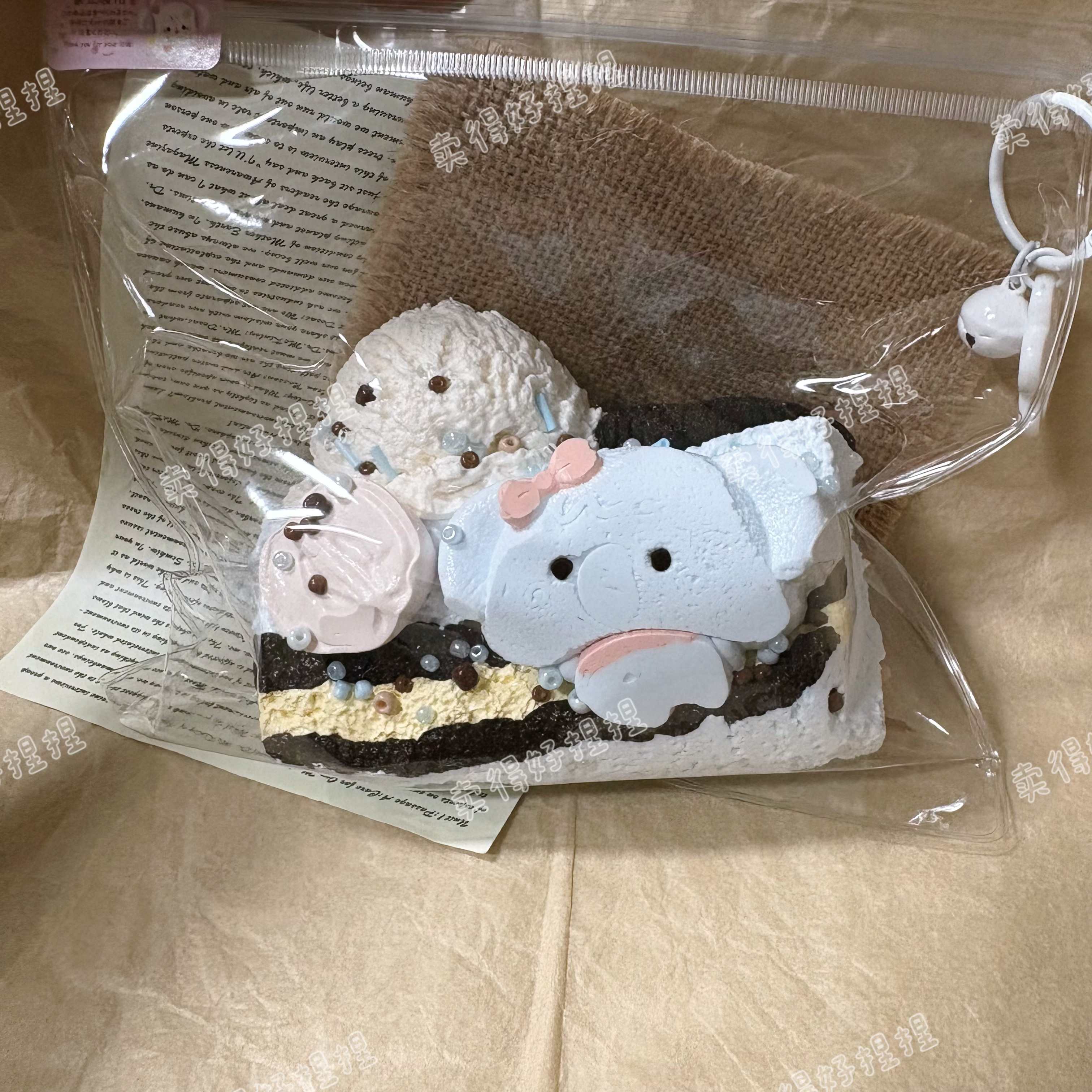 冰激凌大象吐司捏捏解压超软大克重慢回弹食品级硅胶减压学生玩具