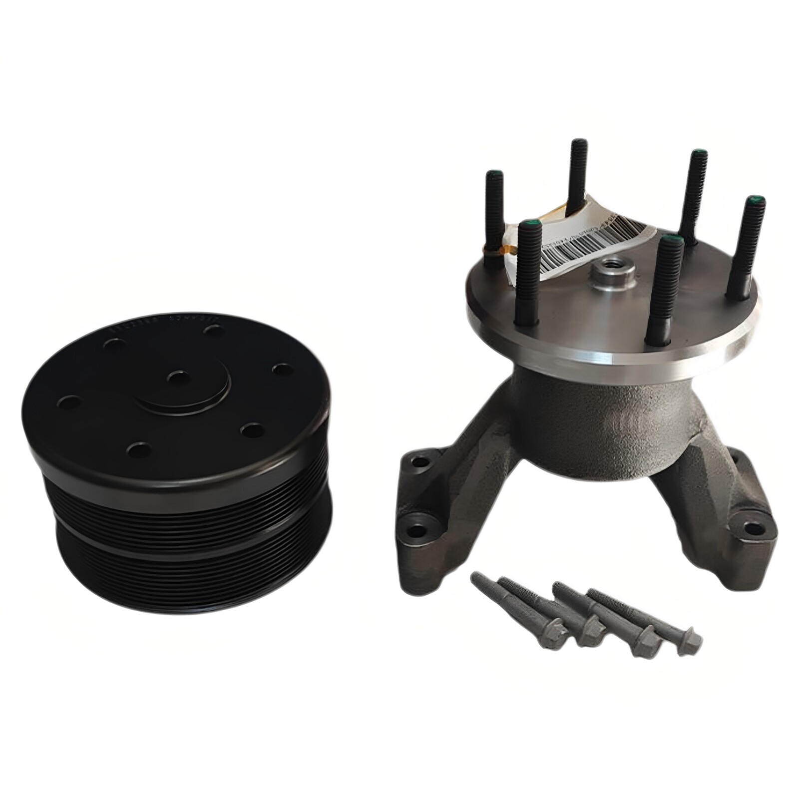 天龙旗舰KX国六康明斯老款风扇支架5612897改新款6323549总成一套