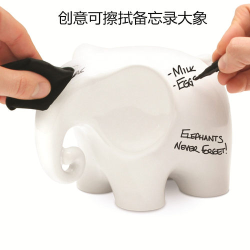 英国Luckies擦拭记事大象创意