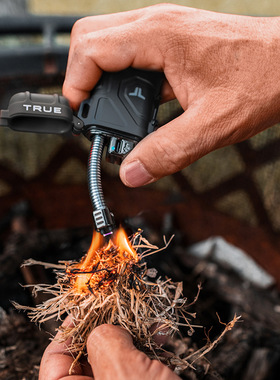 英国TRUE Plasma Lighter创意电弧脉冲个性防风充电打火机潮耐用