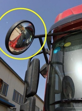 东风天锦天龙多利卡D9D12大力神三环前视镜下视镜前车头圆镜总成