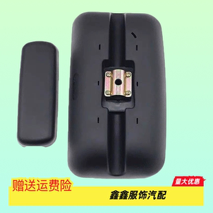 适配新源挖机后视镜C80W 75S 75-9轮式挖掘机倒车镜 反光镜配件