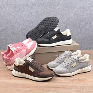 在售100+欧元！外贸单出英国反绒皮经典复古百搭平底休闲运动鞋女